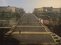 Freitreppe (Potemkinsche Treppe) in Odessa