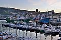 Getariko portua. The port of Getaria.