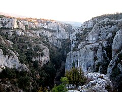 Les Gorges d'Oppedette