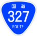 National Route 327 shield