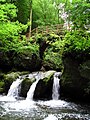 Schiessentümpel in het Mullerthal, Luxemburg (land)