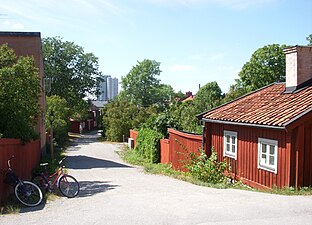 Bergsprängargränd från Mäster Pers gränd