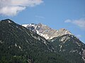 North Arête and summit block of the Leilachspitze from the east (Rauth)