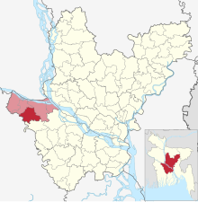 Baliakandi in Dhaka division (Bangladesh).svg