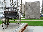 Denkmal in der Augustaanlage in Mannheim