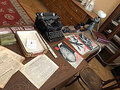 Desk of the editorial office of Kardas