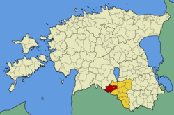 Helme Parish within Valga County.