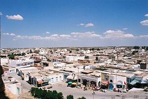 Pandangan El Djem dari udara