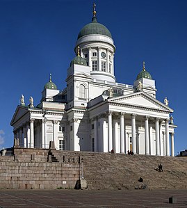 Helsinki Cathedral, by Lycaon (edited by Dllu)