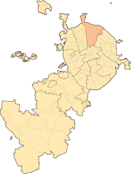 Circulus administrativus septentrionalis-orientalis (Moscua): situs