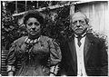 Image 3Samuel Gompers, President of the American Federation of Labor, and his wife, circa 1908.