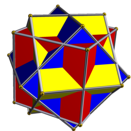 Composé de trois cubes