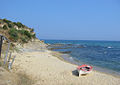 A beach in the municipality of Eleftheres