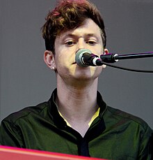 Perfume Genius performing at the Prospect Park Bandshell in Brooklyn (2012)