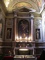 Altar i tomba de la santa a Sant'Agostino