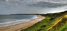 A photograph of Ballinesker Beach