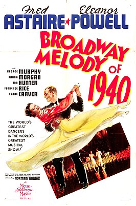 Aanplakbiljet voor Broadway Melody of 1940