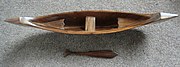 Carved longboat