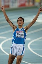 Daniele Meucci vid Europamästerskapen i friidrott 2010 i Barcelona, Spanien