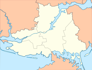 Mykolaivka is located in Kherson Oblast