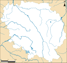 voir sur la carte de la Creuse