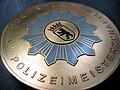 Gewinnermedaille Polizeimeisterschaften