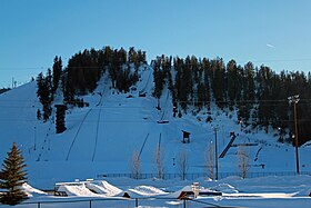 Les tremplins de Howelsen Hill.