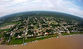 Vista aérea de Urucará