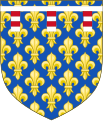 Armoiries de Philippe le Long lorsqu'il est comte de Poitiers[49].