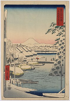 Fuji, print 3: Sukiyagashi yn de Eastlike Haadstêd