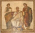 Image 47Roman mosaic of Virgil, the most important Latin poet of the Augustan period (from Culture of Italy)