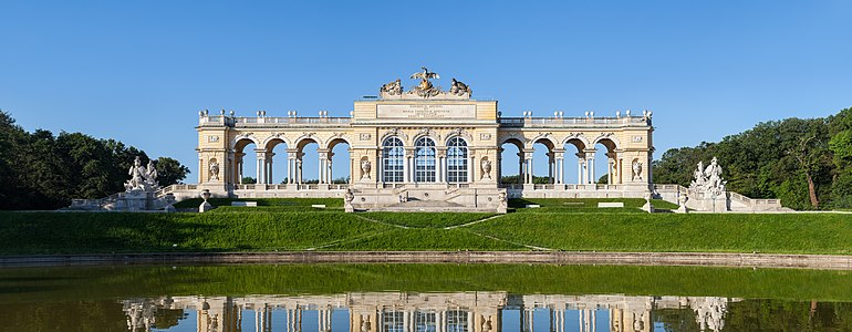 Gloriette in the Schönbrunn Palace Garden, by Der Wolf im Wald