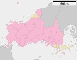 湯田温泉の位置