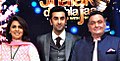 Neetu Singh, Ranbir Kapoor and Rishi Kapoor