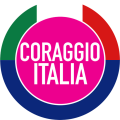 Simbolo di Coraggio Italia