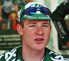 Frédéric Finot tijdens Parijs-Tours 2001