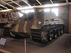 En Jagdpanther i Kubinka stridsvagnsmuseum.