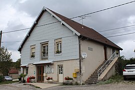 The town hall in Chevrotaine