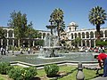 Plaza de Armas in Arequipa (Peru)