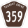 Tourist Drive 359 marker