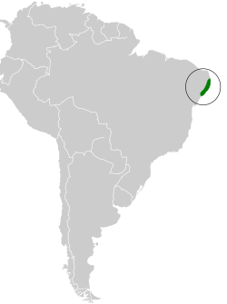 Distribución geográfica del zafiro colilargo.