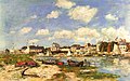 Trouville, Eugène Boudin, 1864