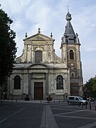 Église Saint-Wasnon (1751) et son clocher (1607).