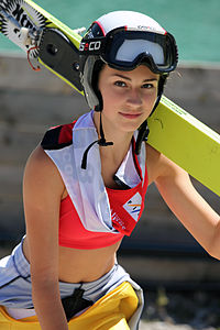 Darja Gruschina in Courchevel 2013