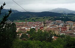 Skyline of Durango (Vizcaya)