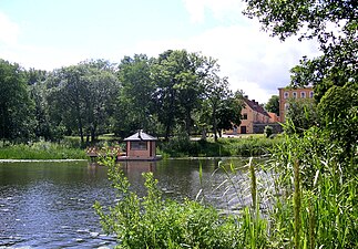 "Ulvsund" med Ulvsunda slott i bakgrunden.