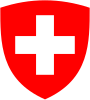 Fahne und Wappen der Schweiz