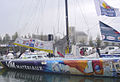 VM Matériaux Patrice Carpentier Departing for 2004 Vendée Globe