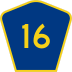 PR 16 marker