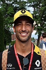 portrait of Daniel Ricciardo